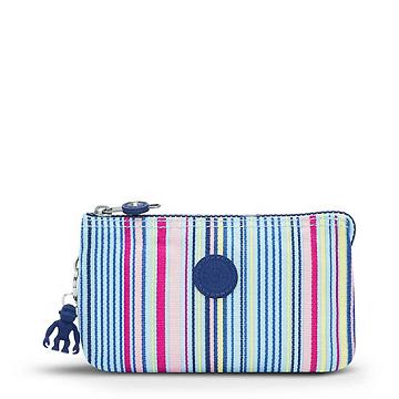 Kipling Creativity Large Printed Zak Blauw Wit | België 1487LI